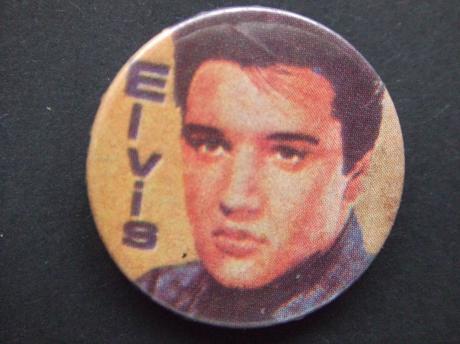 Elvis Presley rockzanger geel model